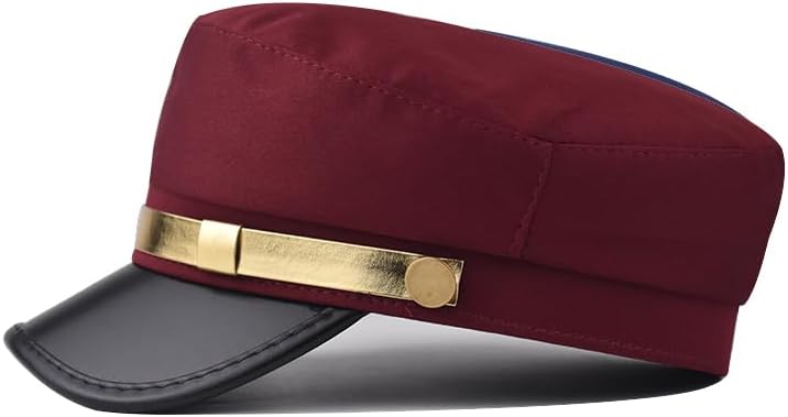 ASTOC Classic Chauffeur Hat for Men Women Unisex Captain Sailor Hat Newsboy Cap Costume Hats - Image 2
